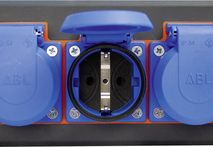 Immagine prodotto Steffen Ciabatta di alimentazione IP54 PROFESSIONAL 6xSchuko 5m (6x, CEE 7/3)