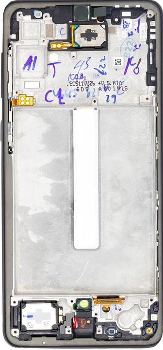 Produktbild Samsung LCD-Display + Touch-Einheit + Frontabdeckung A336B Galaxy A33 5G Awesome Black (Service Pack) (Display, Samsung Galaxy A33 5G)