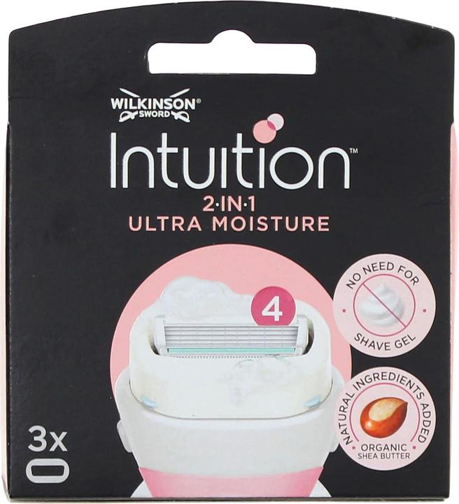 Wilkinson Intuition Ultra Moisture For Women Razor Handle 4 Blade (3x)
