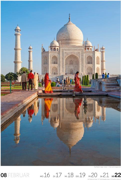 Produktbild Reisen - Wochenkalender 2026