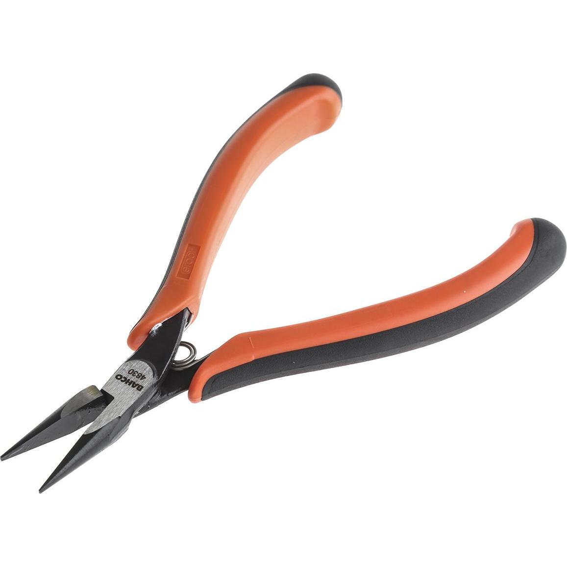Bahco, Zange, ERGO Spitzzange mit 2-Komponenten-Griff und abgerundeten Backen 135 mm (135 mm)