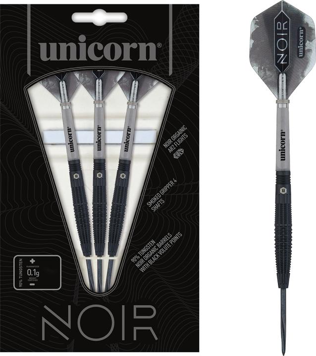 Unicorn Noir Style 2 Tungsten Steel Darts (25 g)