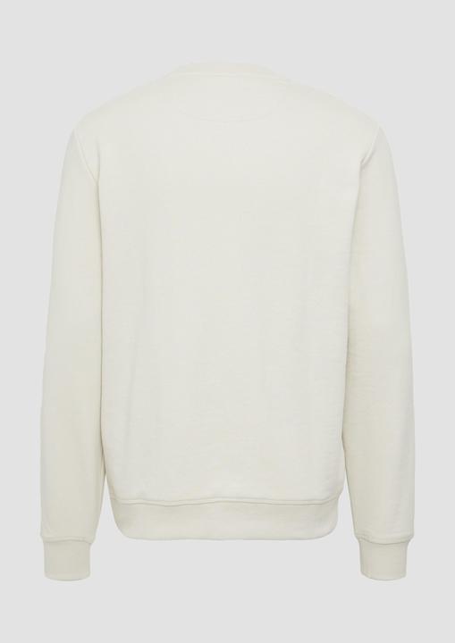 Produktbild S.Oliver Sweatshirt Crew Neck-Sweatshirt aus Baumwollmix mit Logo-Stickerei (XXL)