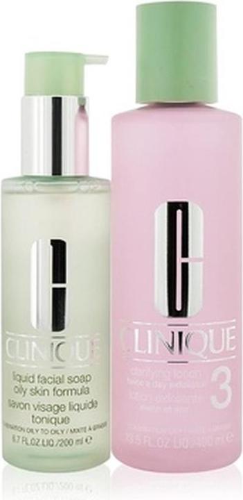 Actual product image Clinique Set (Cleans Skin+ (Cleansing lotion, 600 ml)