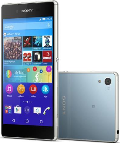 Actual product image Sony Xperia Z3+ (32 GB, Aqua blue, 5.20", Single SIM, 4G)