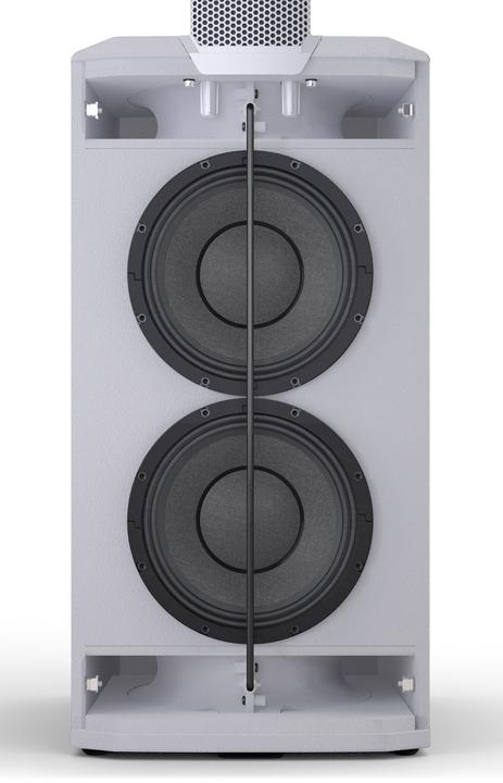 Actual product image LD Systems MAUIÂ® 11 G3 W - Portable Cardioid Column PA System, White (Active)