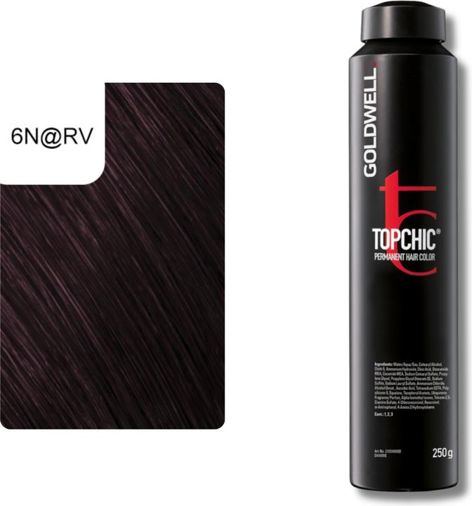 Image du produit Goldwell Topchic Elumenated (6N@RV blond foncé éluminé rouge violet)