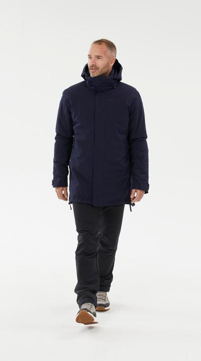 Produktbild Quechua Parka Winterjacke Herren warm bis -10 °C wasserdicht Winterwandern - SH500 blau (3XL)
