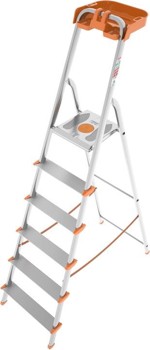 Colombo Scala ATTICA 5 gradini in alluminio (Scaffolding, 95 cm)