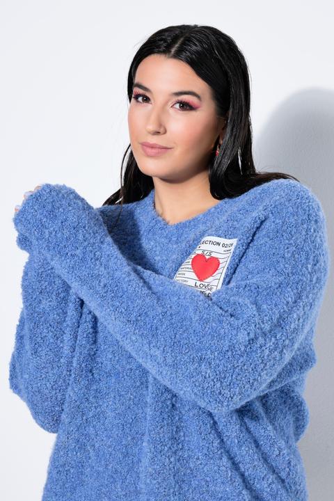 Produktbild Studio Untold Pullover, oversized, Patch, Langarm (56)