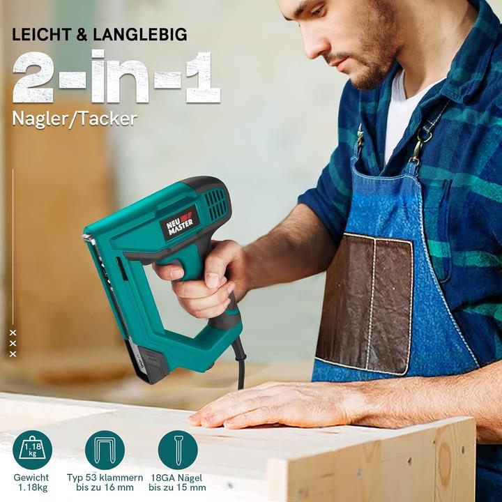 Actual product image Neu Master Electric Tacker NTC0060 (Nail gun, Tacker)