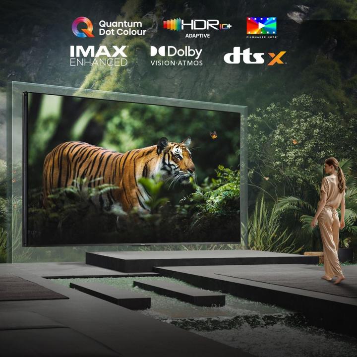 Image du produit Hisense TV 85UXNQ (215 cm (85 pouces), noir, UltraHD/4K, triple tuner, AMD Free-Sync, dalle 120Hz) (85", LED, 4K, FR)