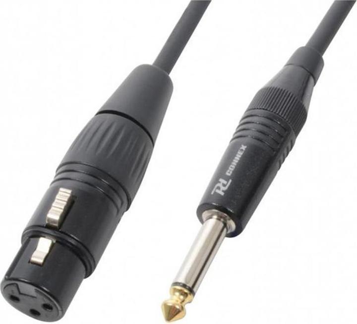 Produktbild PD Connex CX40-12 XLR 3 Pole, female - Klinke 6,3mm, male 12 m (12 m, XLR Kabel)