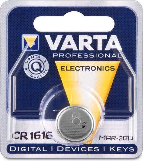 Actual product image Varta Electronics CR1616 (1 pcs., CR1616, 55 mAh)