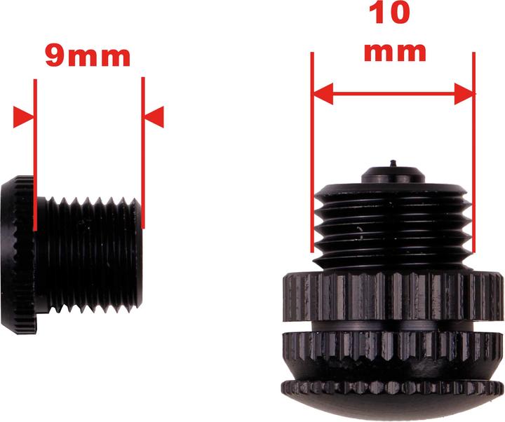 Produktbild Kuza Tankverschluss schwarz M10