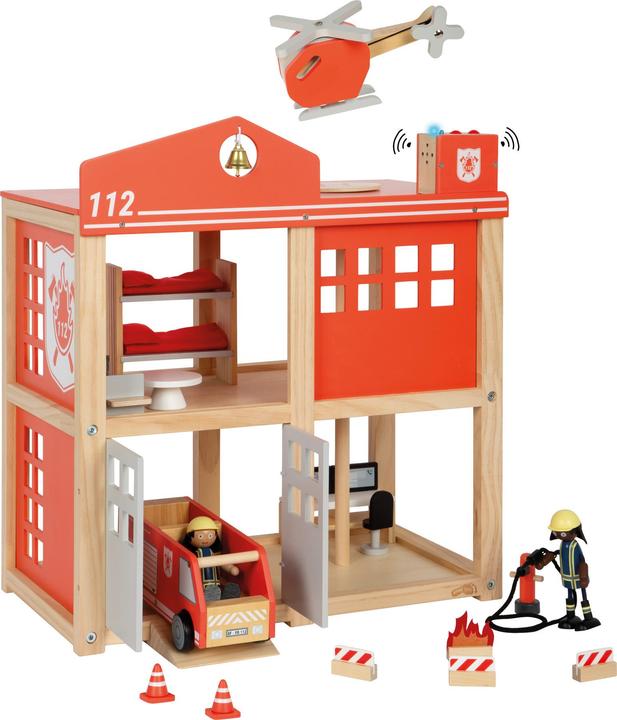 Produktbild small foot Grosse Feuerwache mit Zubehör