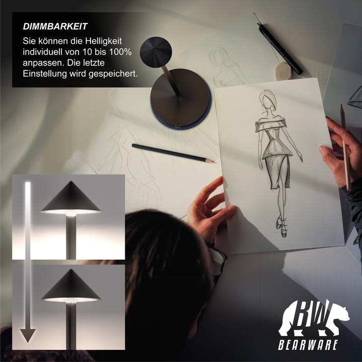 Actual product image Bearware Tischleuchte kabellos