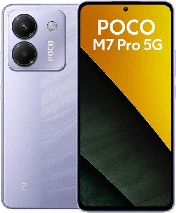 Xiaomi Poco M7 Pro (256 GB, Purple, 6.67", Hybrid Dual SIM, 5G)