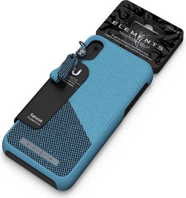 Actual product image Nordic Elements Freja English - iPhone Xs Max case (Petrol) (Apple iPhone XS Max)