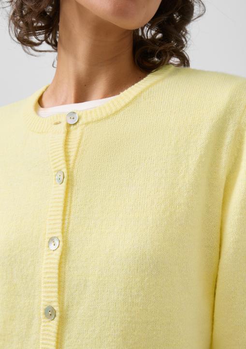 Produktbild s.Oliver Strickjacke Strickjacke aus Alpaka-Mix mit Halbarm (32)