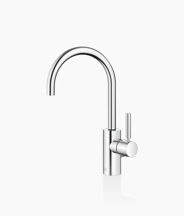 Actual product image Dornbracht DO EHM washbasin Meta Ausl 167mm 180 G curved m ALG chrome