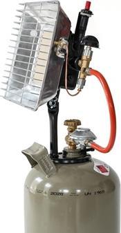 Actual product image Rothenberger Eco Piezo Gas Heater ( 35985 ) 2,7 kW - 4,2 kW for propane gas cylinders 5 (4200 W)