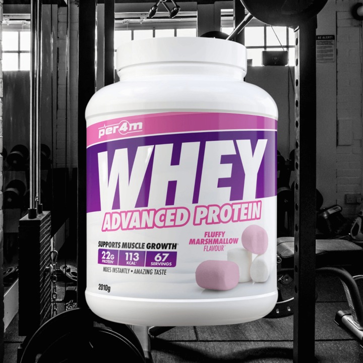 Actual product image Per4m Whey Advanced Protein (Fluffy Marshmallow, 1 pcs., 2010 g)