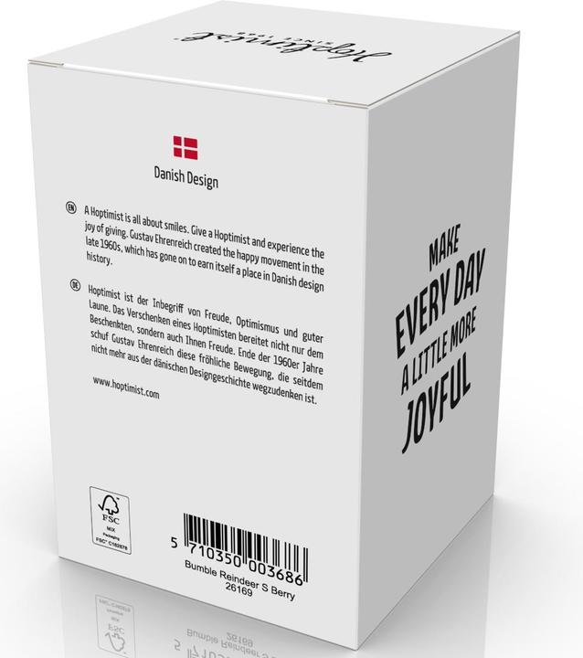 Actual product image Hoptimist Bumble Reindeer S Display, Red