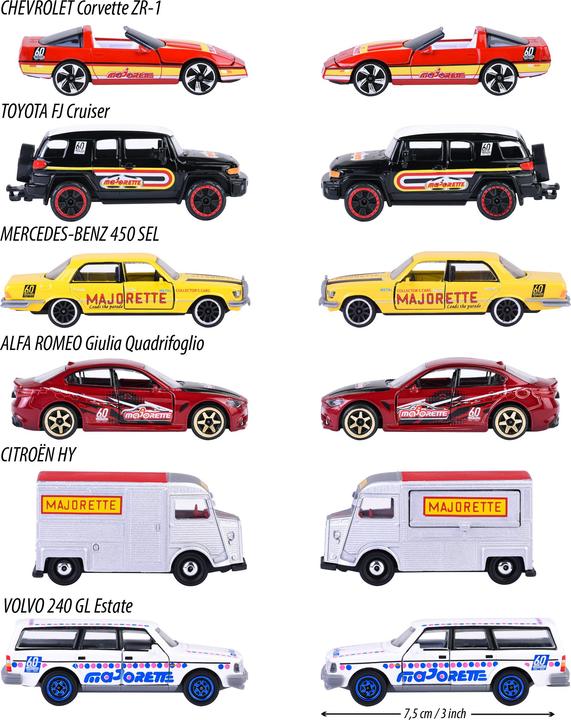 Image du produit Majorette Anniversary Edition Premium, 6-sort.