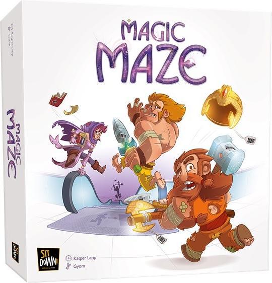 Sit Down! Magic Maze (fr-en-nl) (English, 1 - 8 Players)