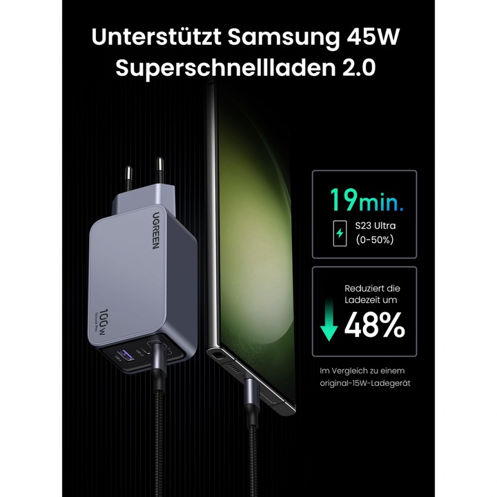 Produktbild Ugreen Nexode Pro (100 W)