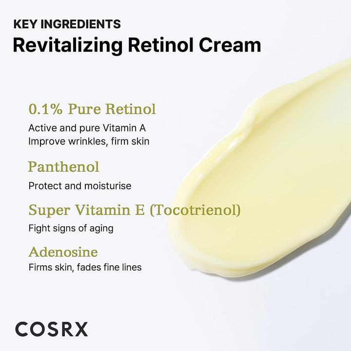 Actual product image Cosrx The Retinol 0.1 Cream (20 ml, 24h cream)