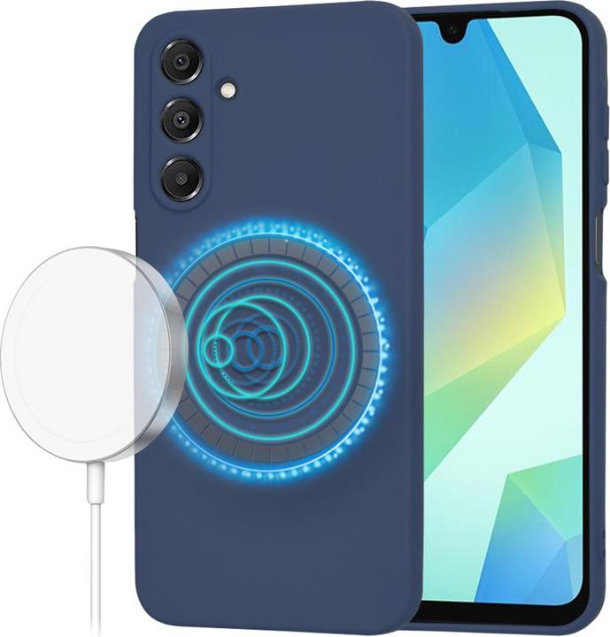 Immagine prodotto Techsuit - SoftFlex MagSafe - Samsung Galaxy A16 4G / A16 5G - Navy Blue (Samsung Galaxy A16 5G, Samsung Galaxy A16)
