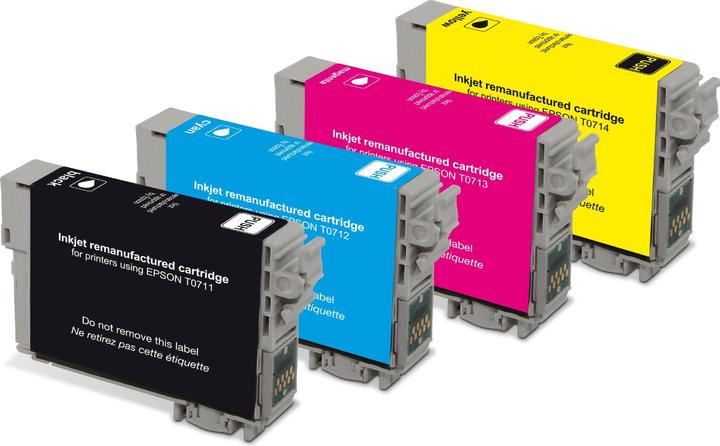 Produktbild Generic Ink Tinte Epson T0711 Multipack (M, C, Y, BK)