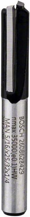 Actual product image Bosch Professional Zubehör Grooving cutter, 1/4-inch, D1 8 mm, L 19.6 mm, G 51 mm. For hand routers