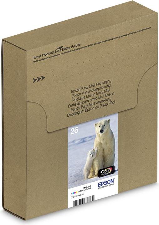 Produktbild Epson MULTIPACK 4-COLOURS 26 CLARIA (BK, C, M, Y)