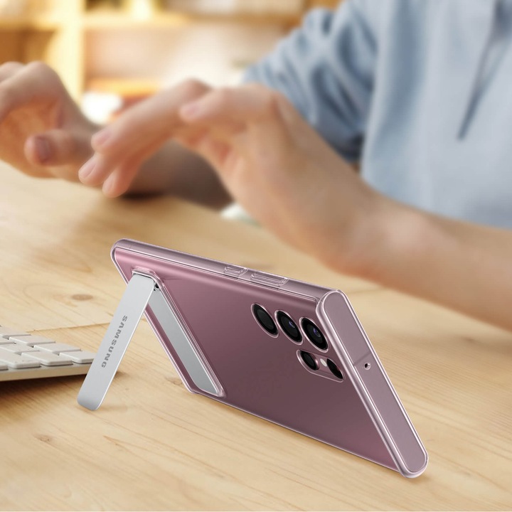 Produktbild Samsung Clear Standing Cover (Samsung Galaxy S22 Ultra)