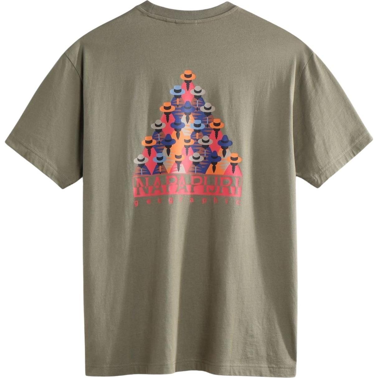 Thumbnail - Napapijri, Herren, Shirt, t-shirt, Grün, (XS)