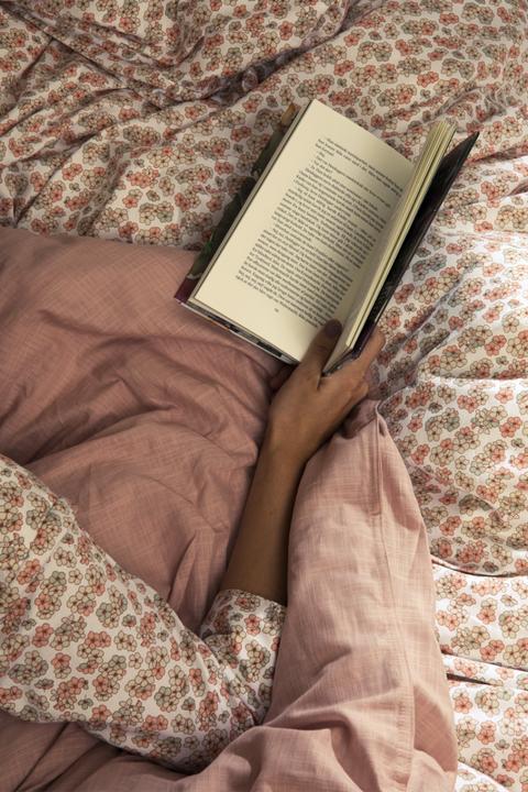 Actual product image Juna W 140 x L 200 cm - Økologisk bomuldssatin - Hvid (Bedding set, 140 x 200 cm)