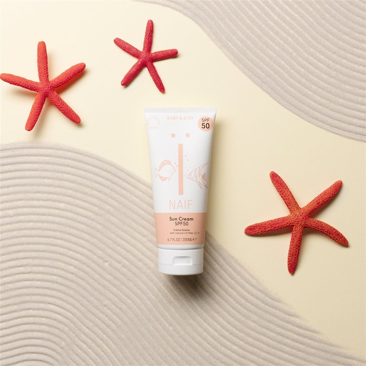 Actual product image Naïf SPF50 Baby & Kids (Sun cream face, SPF 50, 200 ml, 225 g)