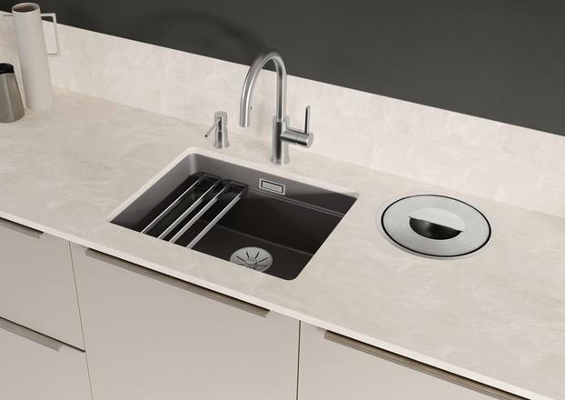 Actual product image Blanco Etagon 500-U (Undermount sink, 46 cm, 53 cm)