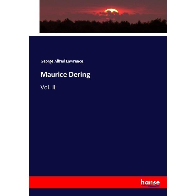 Maurice Dering, Fachbücher von George Alfred Lawrence