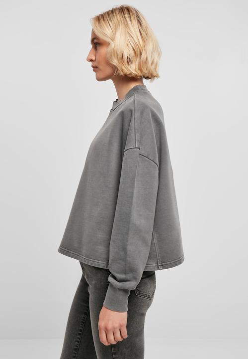 Image du produit Urban Classics Ladies Heavy Terry Garment Dye Crewneck - 19387 (S)