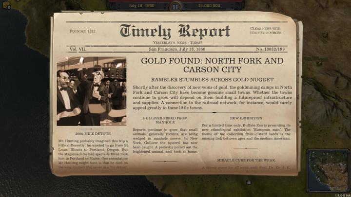 Produktbild Railway Empire (Switch, FR)