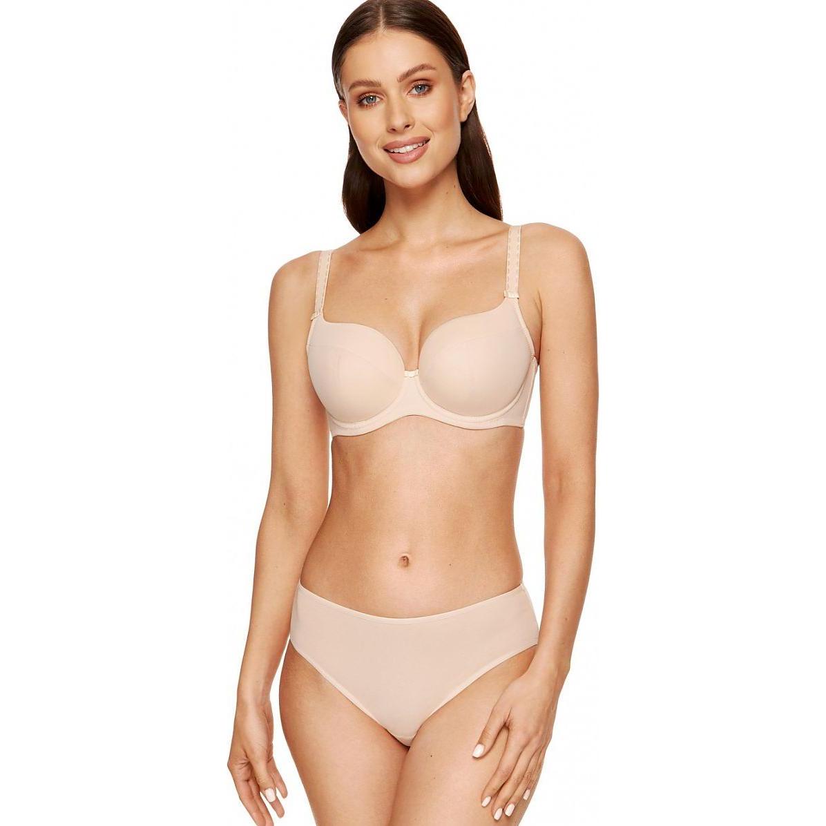 Gorteks, BH, BH wattiert, Beige, (65 F)