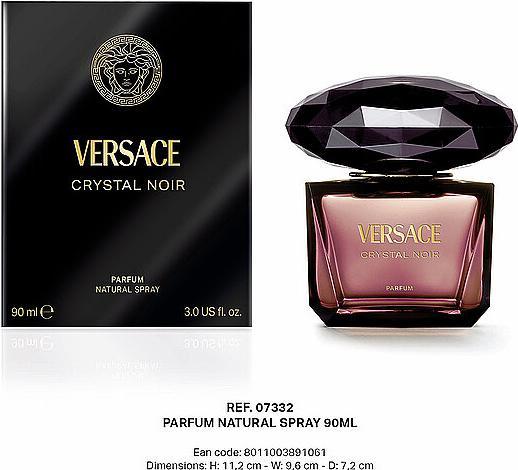 Actual product image Versace Crystal Noir (Eau de parfum, 90 ml)