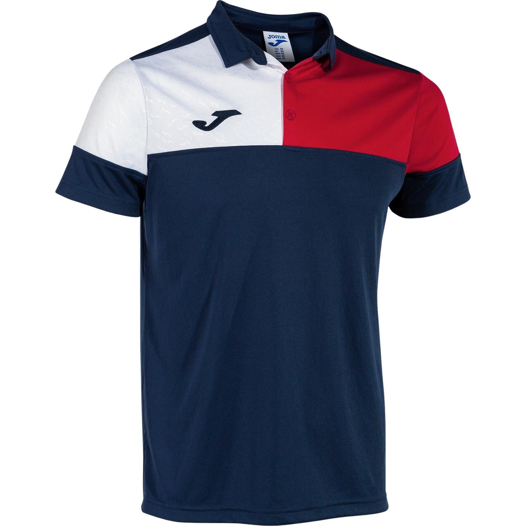 Joma, Herren, Shirt, Crew V, Grau, (3XL)