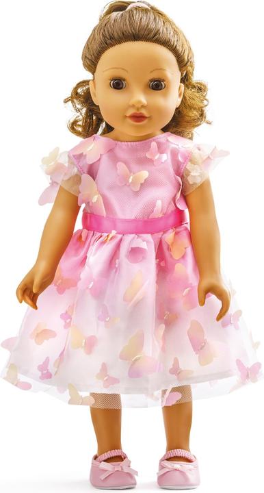 Actual product image Heless Pu dress Miss Butterfly, size 35-45 cm