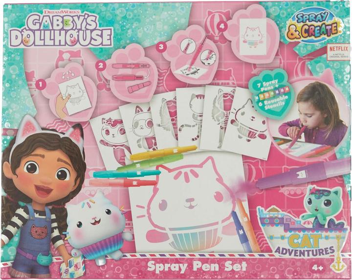 Image du produit Canenco Gabby's Dollhouse Blow Pen Set (Multicolore, 1 x)