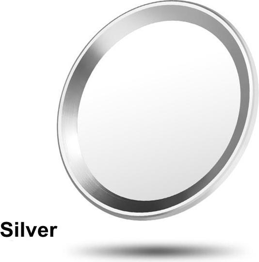 Actual product image Hermex Apple iPad Pro 9.7" Button Protector Home Button Touch ID silver white (iPhone 5S, iPad Air 2, iPhone SE, IPad Mini 4)